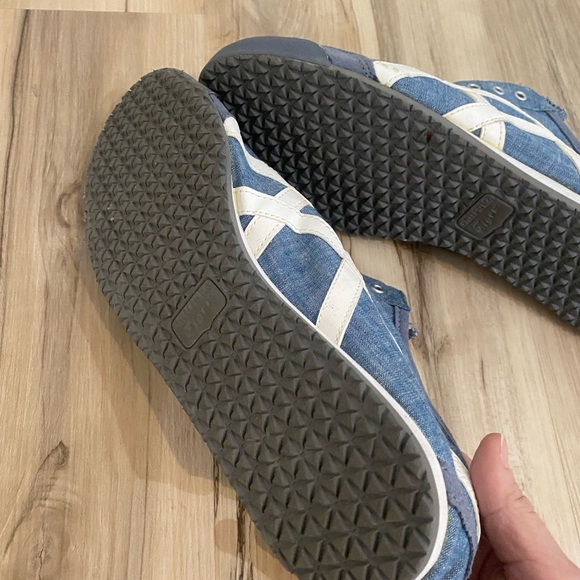 Onitsuka Tiger Chambray Slip on New w/out Tags Men’s Size US 10 Eur 44 - Picture 6 of 9